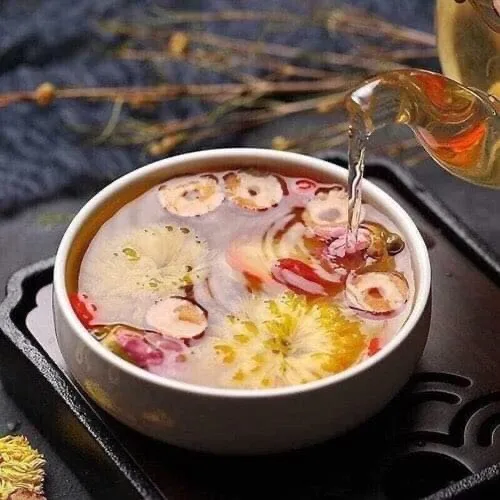 
Premium Mixed Flower Tea ( Rose , Daisy Blue Butterfly Pea , Jujube Fruit, Brown Sugar...) 