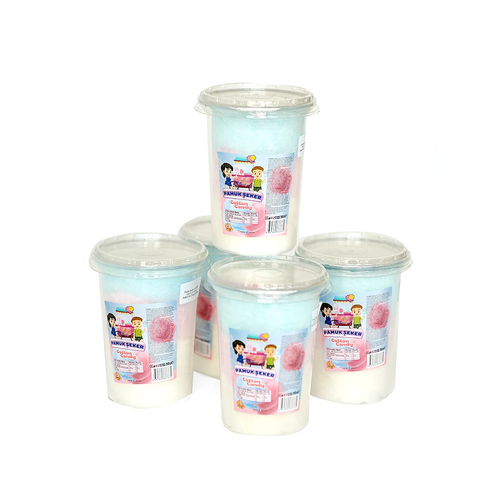 
KUKI SPECIAL FRUIT FLAVORED COTTON CANDY FLOSS CANDY 50 gr 