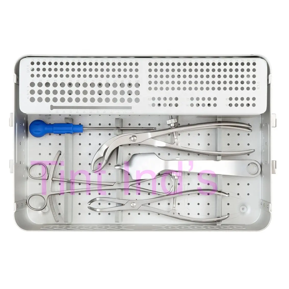 TinT Inds Orthopedic Surgical Instruments Large Fragment Locking Plate Instruments set