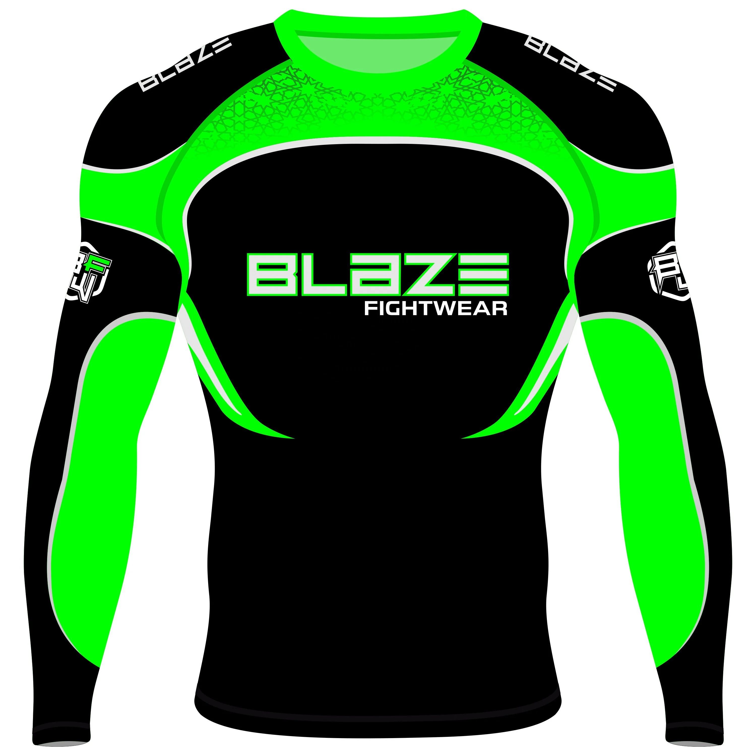Мужская спортивная одежда Rashguard с длинным рукавом сублимационный дизайн Рашгард Для