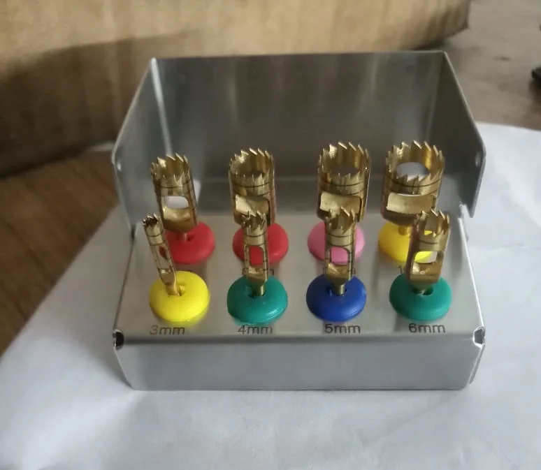 
Dental implants Terphine Drills set stainless steel 