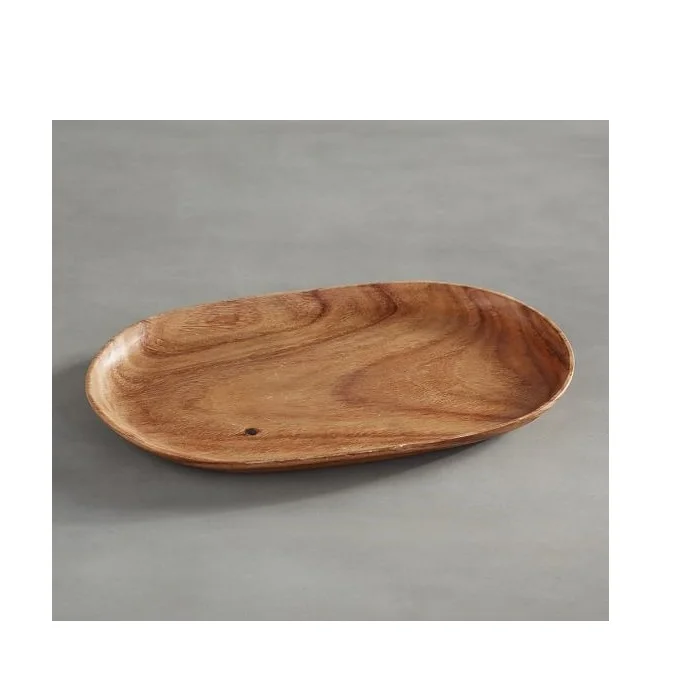 Деревянные Восьмиугольные квадратные подносы лучшего качества с цветной и латунной ручкой оптовая продажа завода подающие тарелки для хлеба фруктового салата