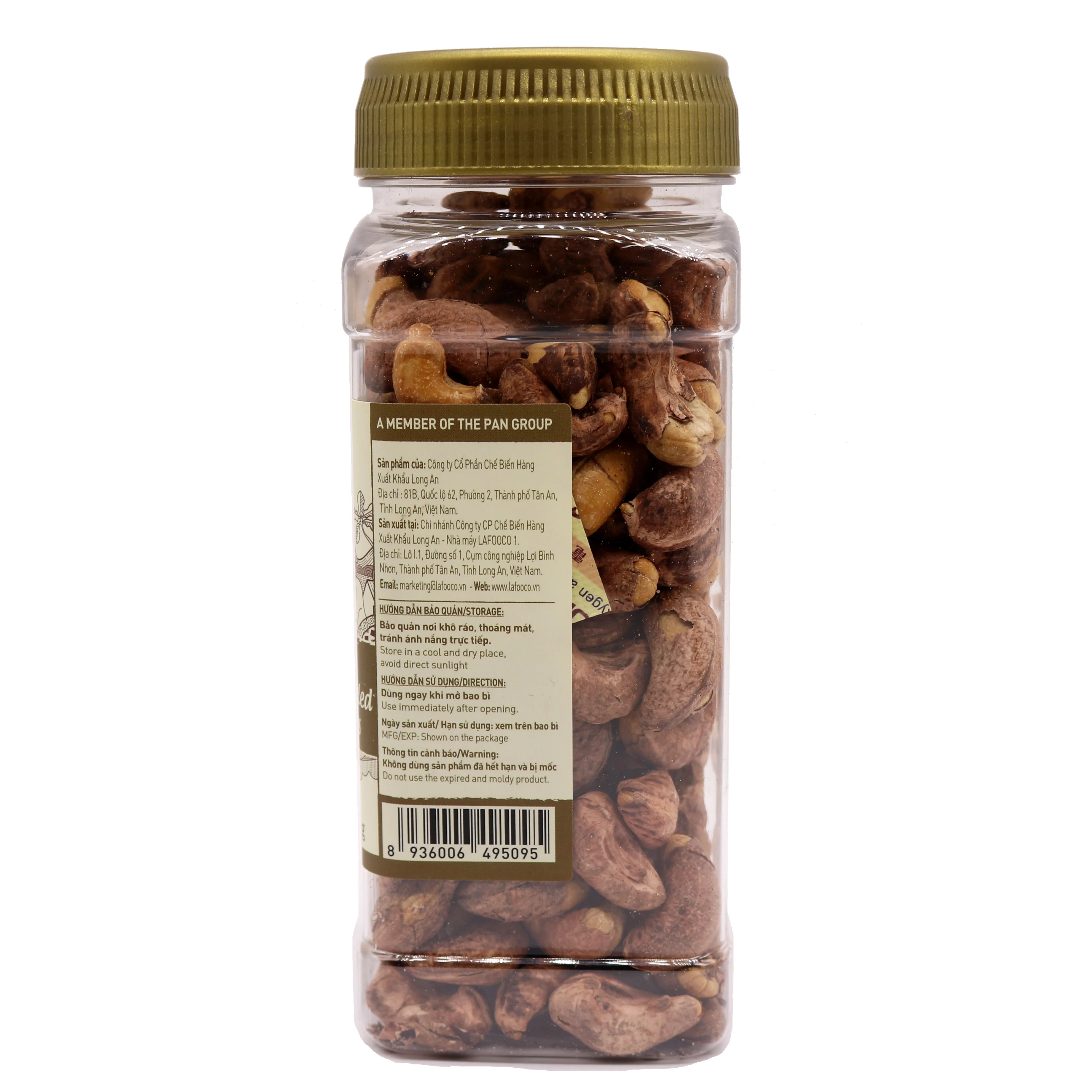 Dried Unpeel Vietnam Cashew Nuts 240g Plastic Jar Natural Cashew Nut Raw + Roasted OEM