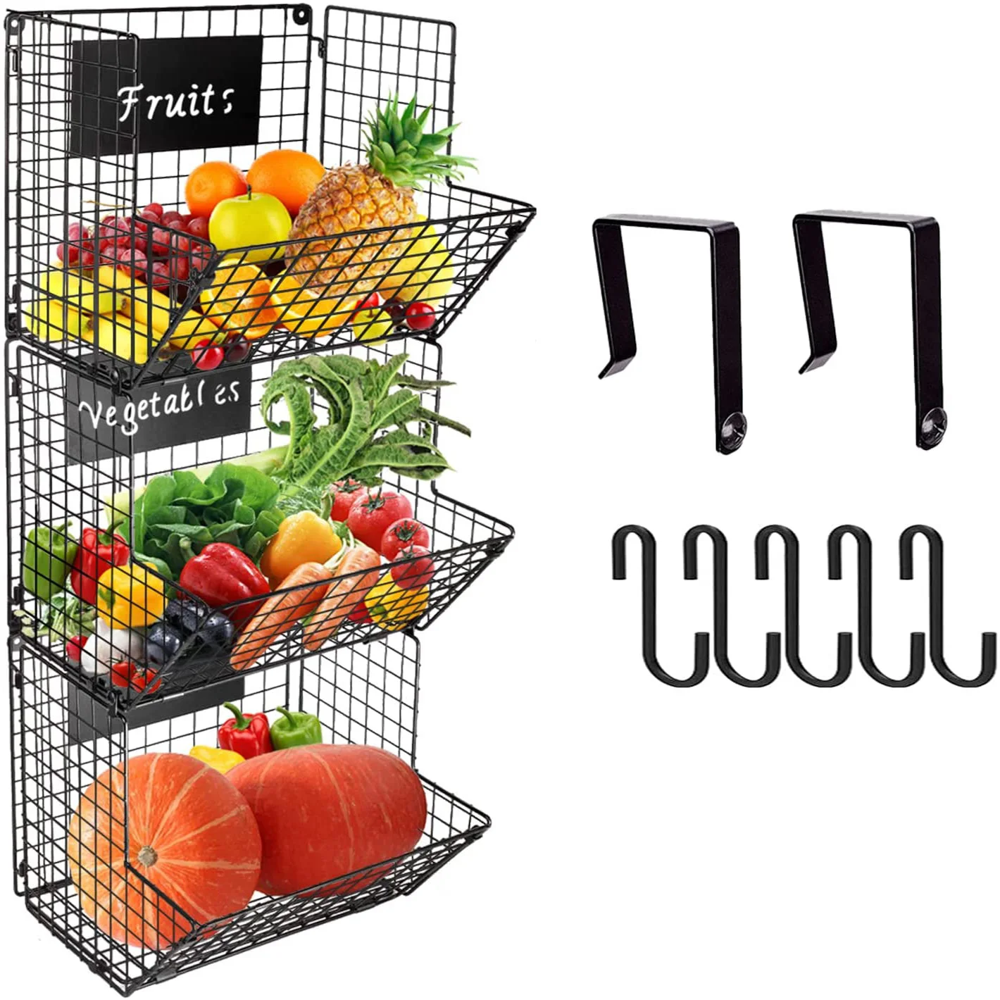 Стойка для Витрины Магазина/кухонная Съемная решетчатая проволочная коробка/Розничная витрина