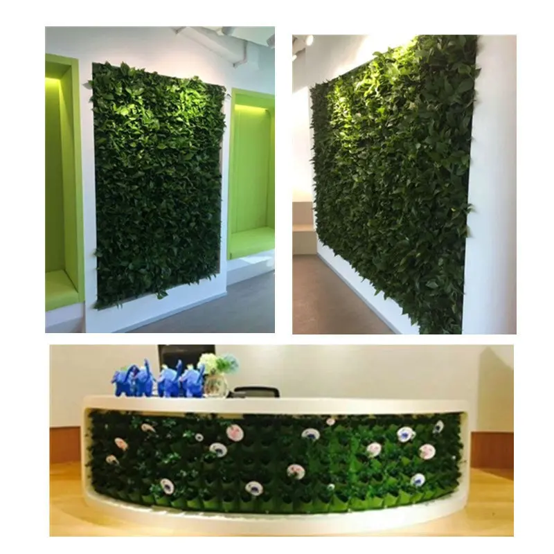 Felt Plant Pot Wall Hanging Grow Bags Planter Non-Woven Thickening Plant Wall Bag With Pockets