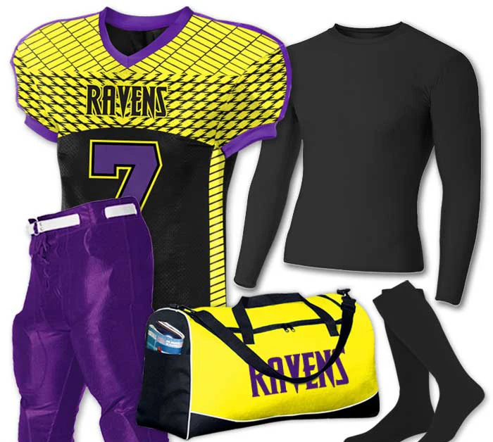 SHH American Football Jersey is 100% polyester with mechanical stretch porthole mesh and is belt length