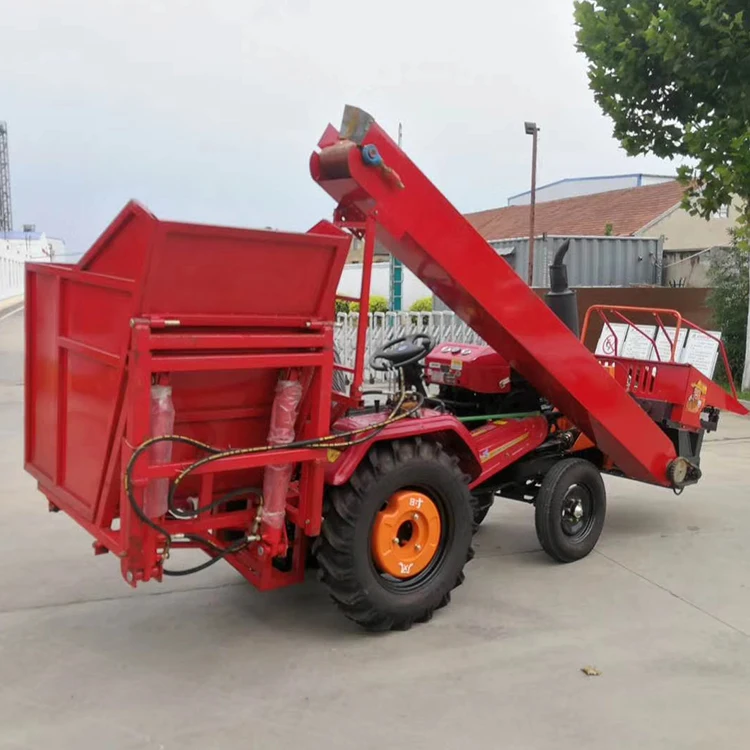 small maize harvester and thresher tractor mounted maize combine harvester