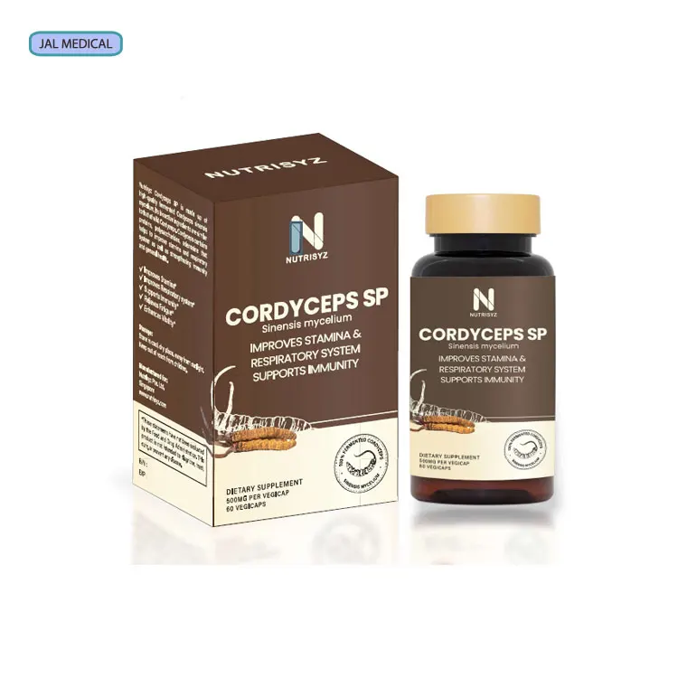 Reputed Singapore Supplier of 500mg Cordyceps SP Sinensis Mycelium Capsules at Good Price