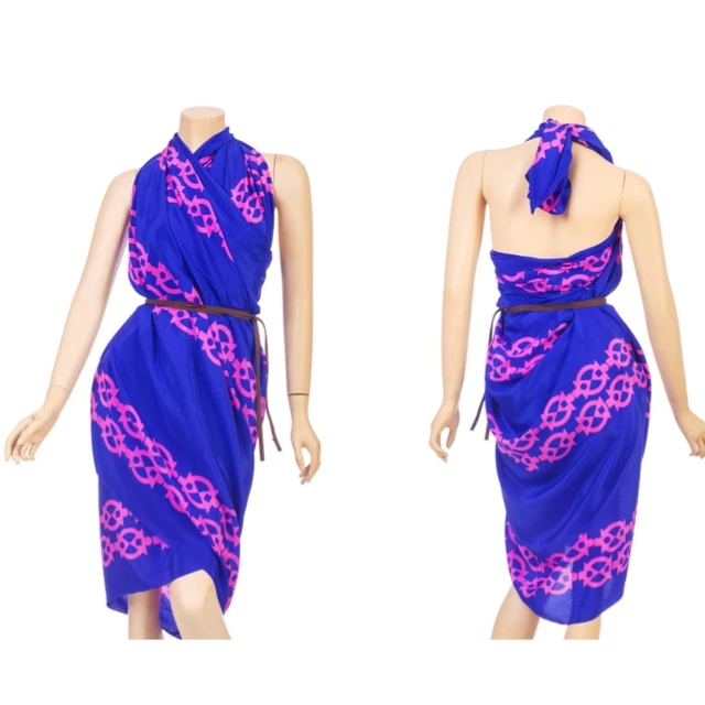 Top Quality Beach Product Wrap Dress 100% Cotton with Tassels.