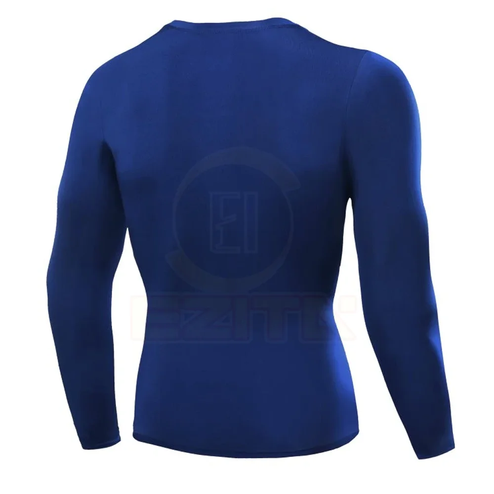 
Custom Logo Sublimation Printed Shirts Long Sleeve Rash Guard For Men 