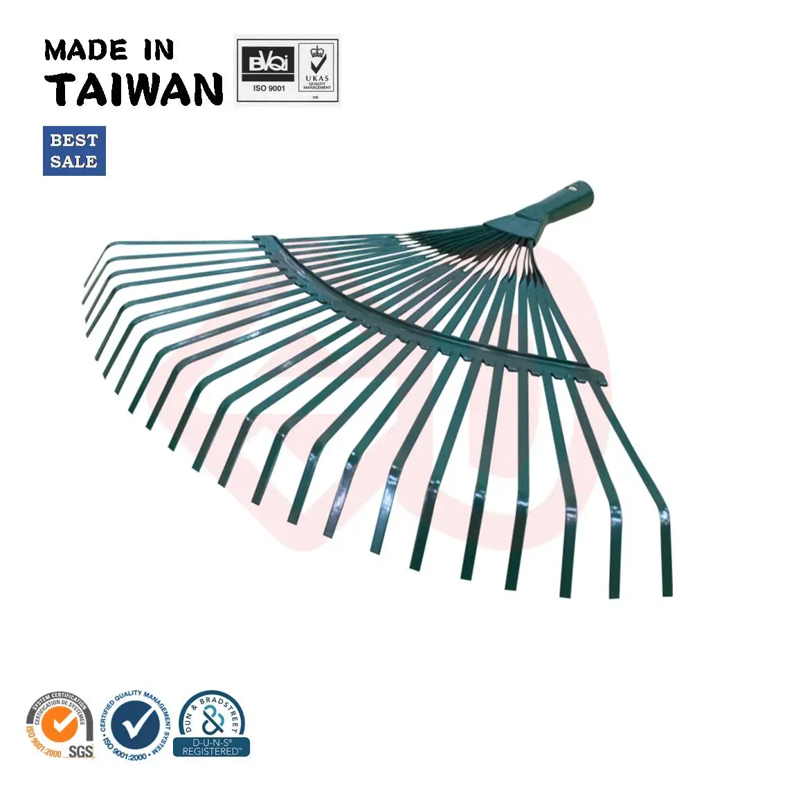 taiwan heavy duty metal steel garden rake