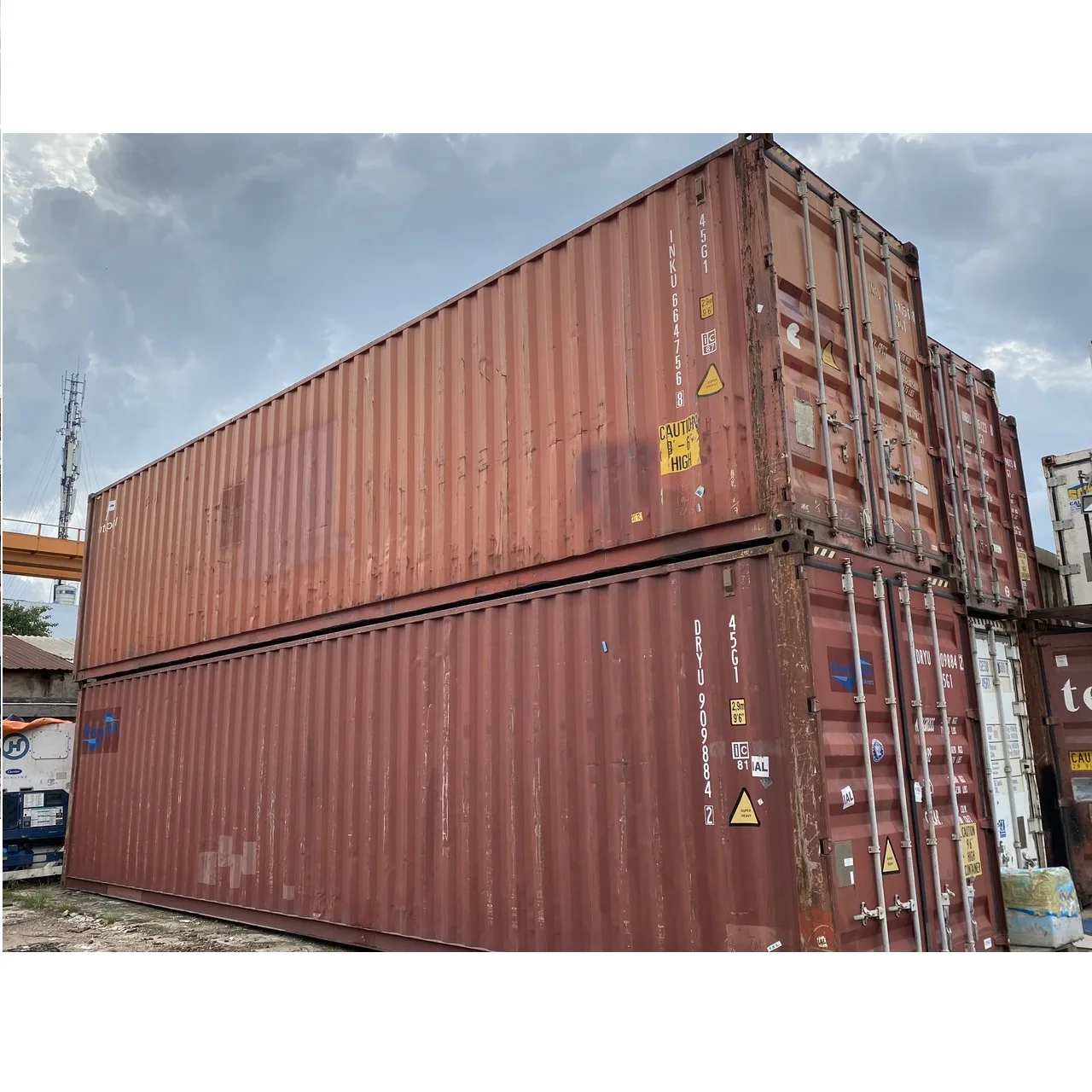 
Wood Floor Transformed 40 feet High Cube Office Container - Used export from Vietnam 