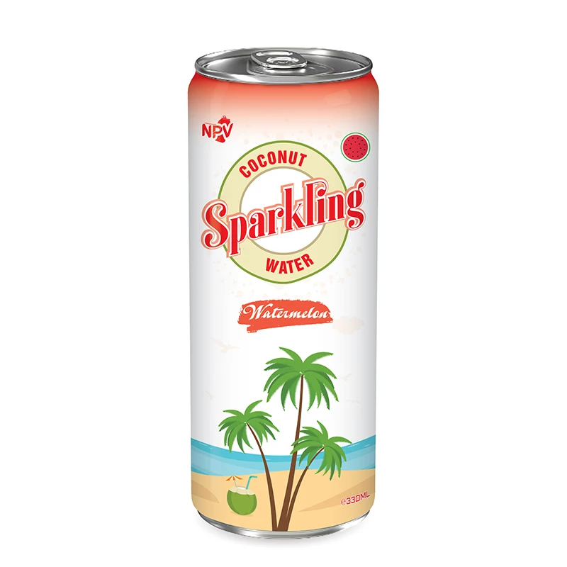Vietnam Supplier Wholesale 330ml Fresh Coconut Water & Sparkling Grape Juice Flavored Natural Dried Hot Selling Company Price