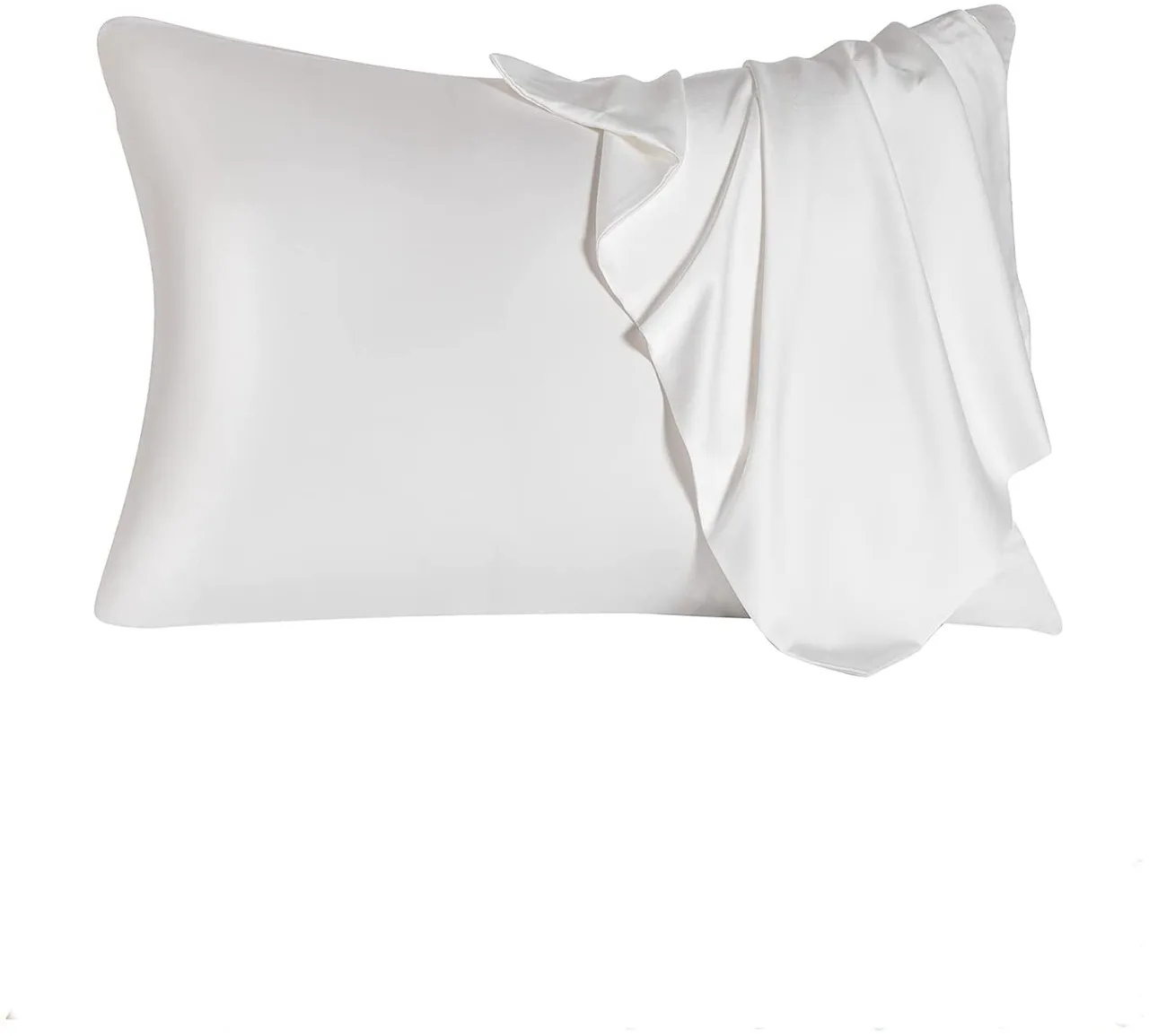 Mulberry Silk Pillowcase for Hair and Skin Silk Pillow Case with Hidden Zipper 22 mm Dual Sides Soft Silk Pillow Cover