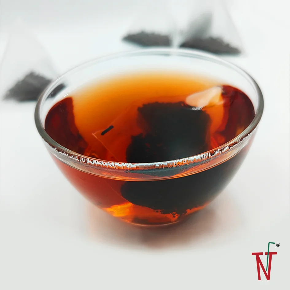 Kandy черный чай треугольные чайные пакетики из пла (10 пакетов в картонной упаковке) легко пить