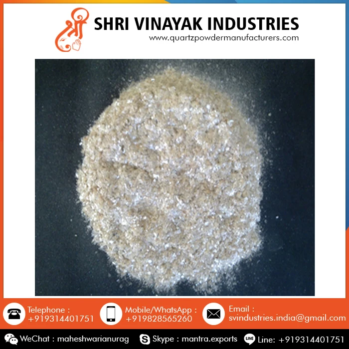 Less Market Price On Best Bulk Quartz Mica Powder for Sale at Best Price
