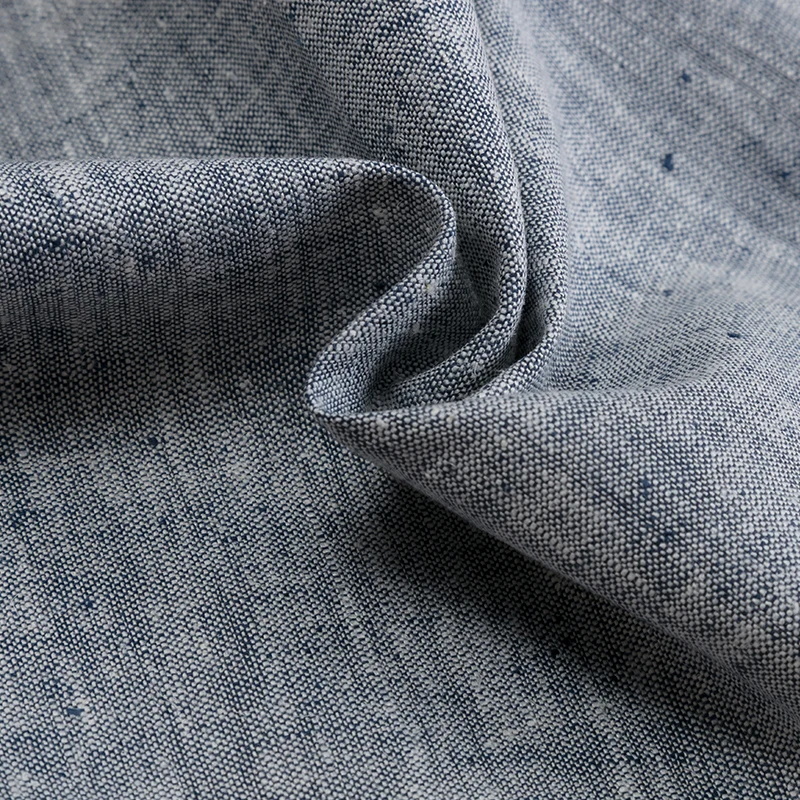 
Factory price woven 140gsm 53% hemp 42% organic cotton 5% spandex fabric 