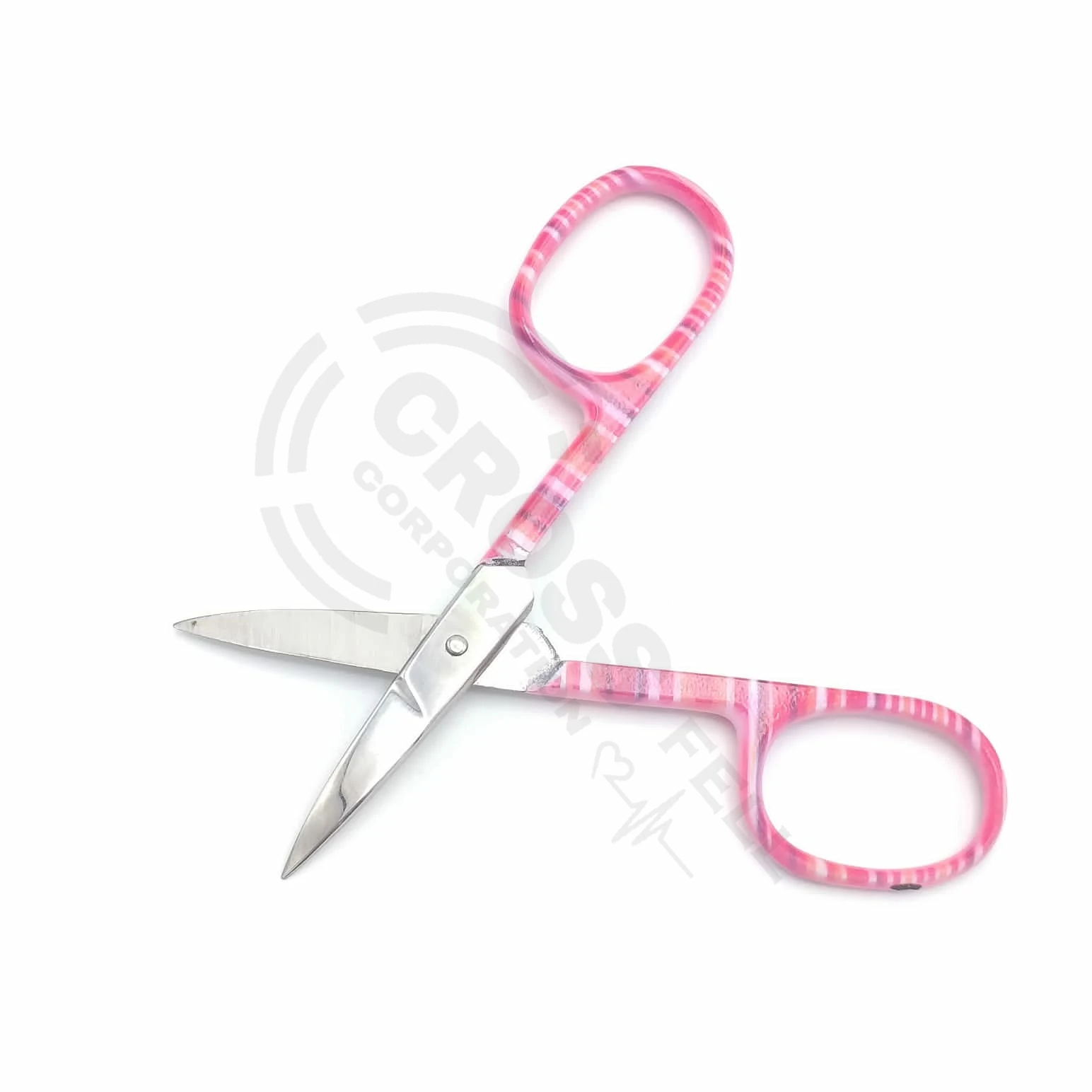 Ножницы для ногтей с пользовательским логотипом от crosscorporation ножницы маникюра изогнутыми краями из нержавеющей