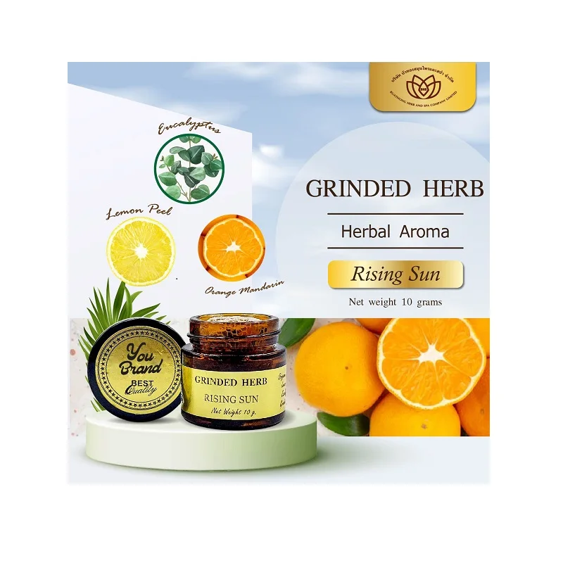  Травяной ингалятор для снятия заложенности носа от и головокружения (ингалятор сухих трав) аромат цитрусового эфирного масла 10 граммов