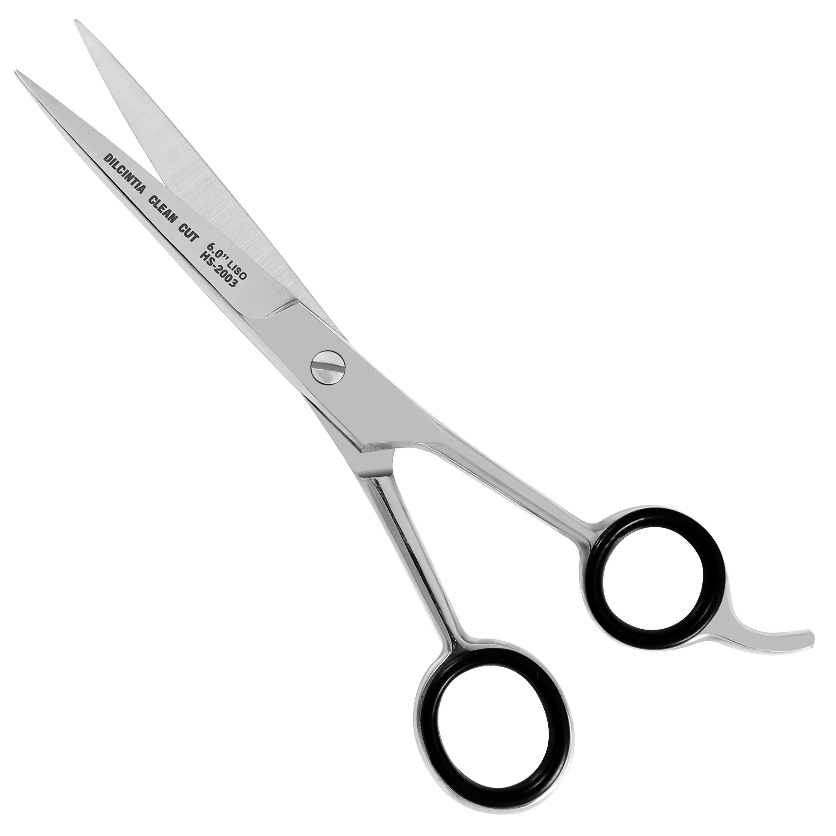 Hair Cutting Scissors Stainless Steel Professional 6 Inch Customized LOGO Style Beauty Packaging Color Package