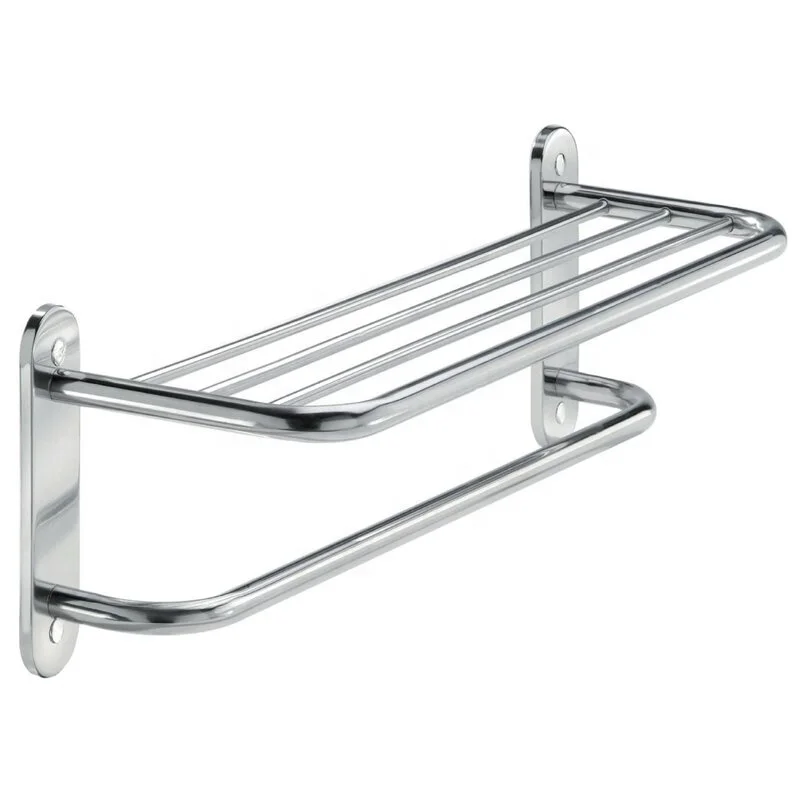 Steel Wall Shelf Rack Wholesale Price Commercial Buyer Made in India Direct Factory Sell Hot Selling Hotel Bathroom Villa Modern