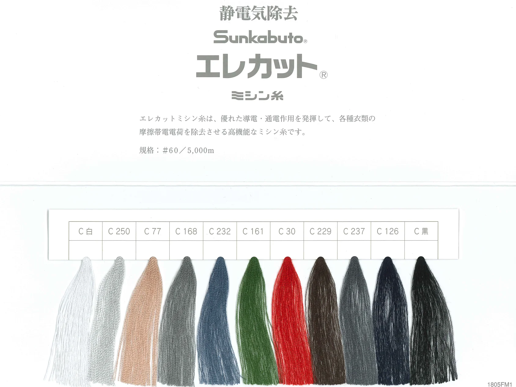 sewing thread 100% spun polyester, ELECUT