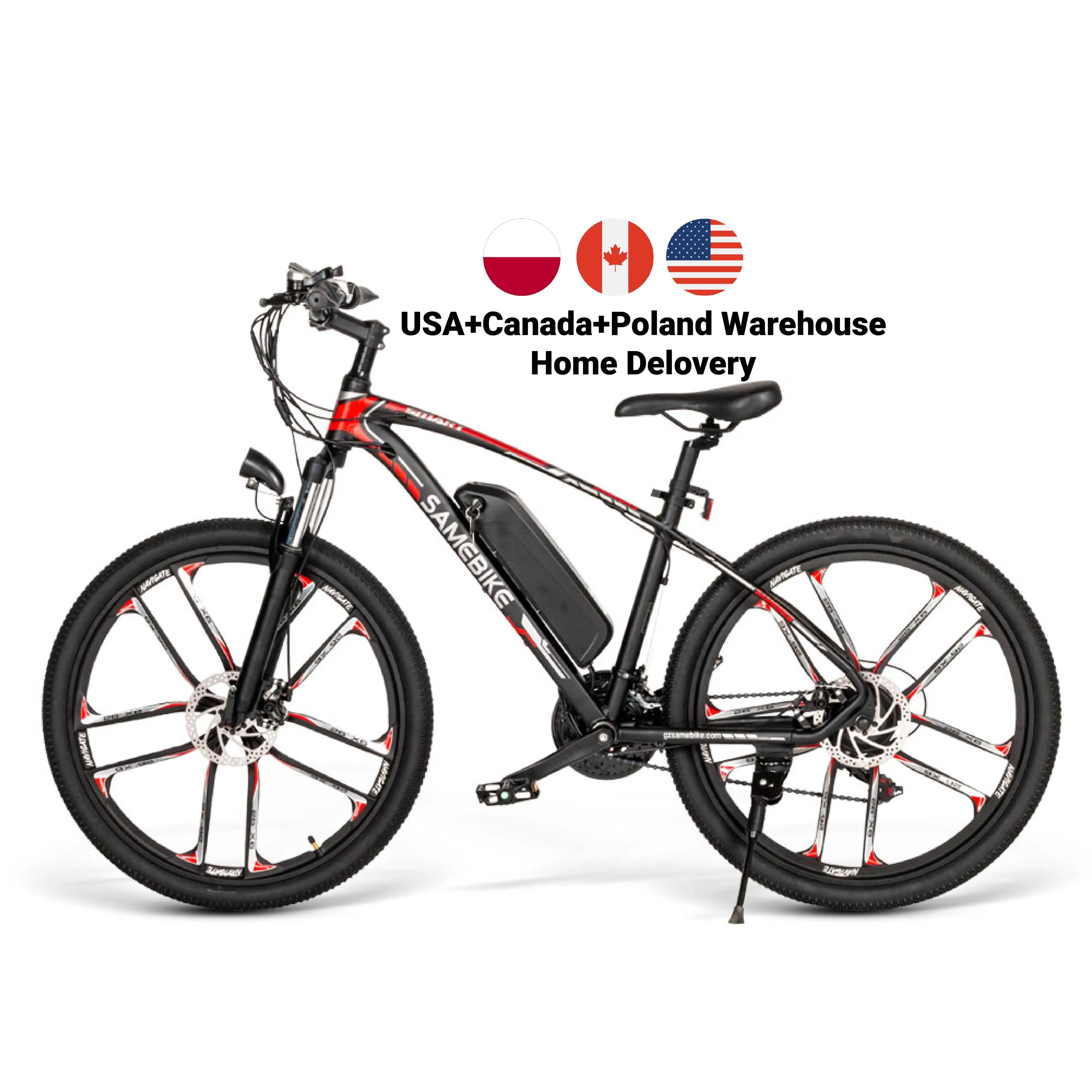 48v/8ah500w Usb2.0 21s LCD Meter Spoke Rim Electric Mountain Bike