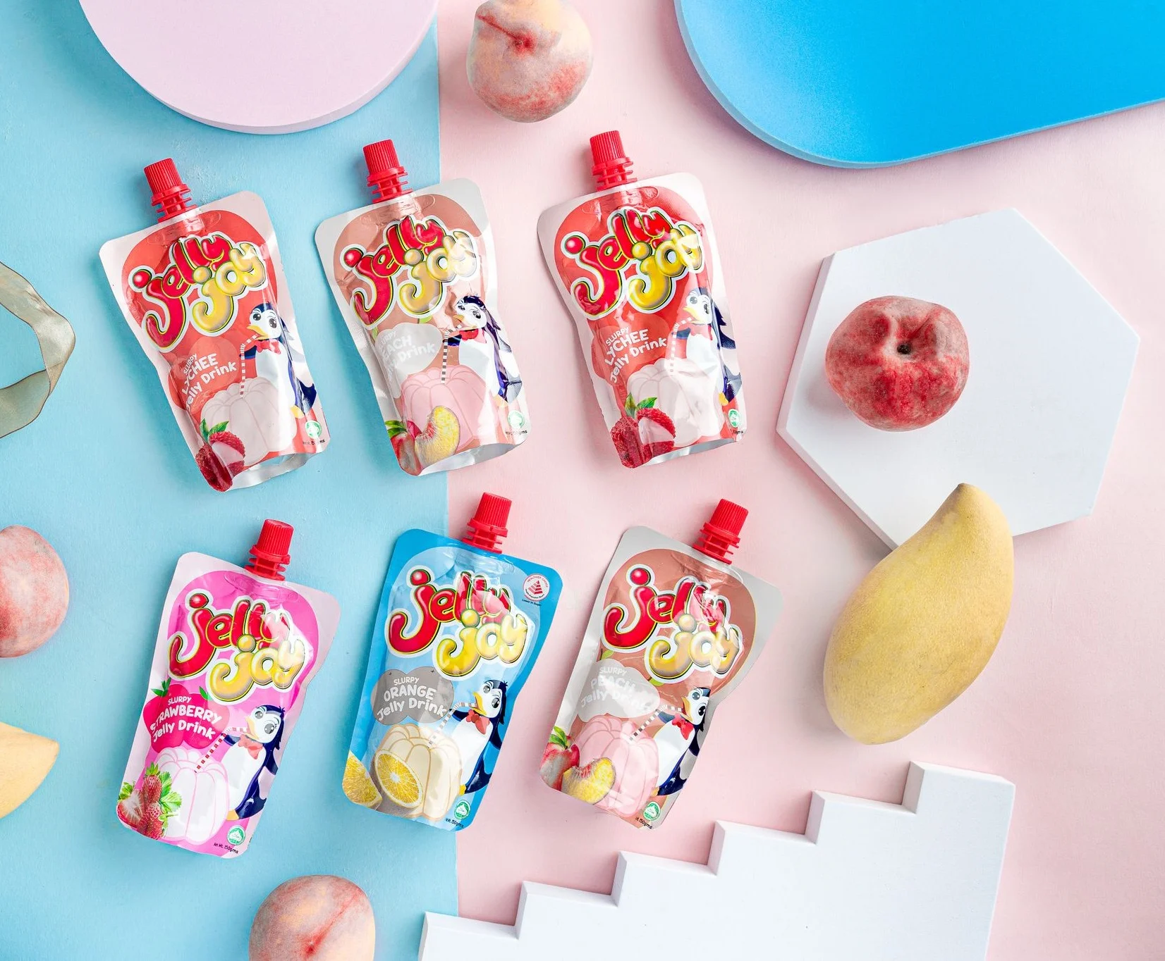 Good Choice Fruity Dessert Drink Low-Carb Children Snack Pouch Bulk Jelly Joy Slurpy Jelly Juice 150gm x 30 Pouches
