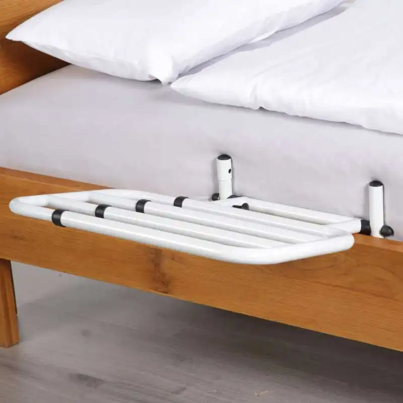 Home care assistive device height adjust bed rail