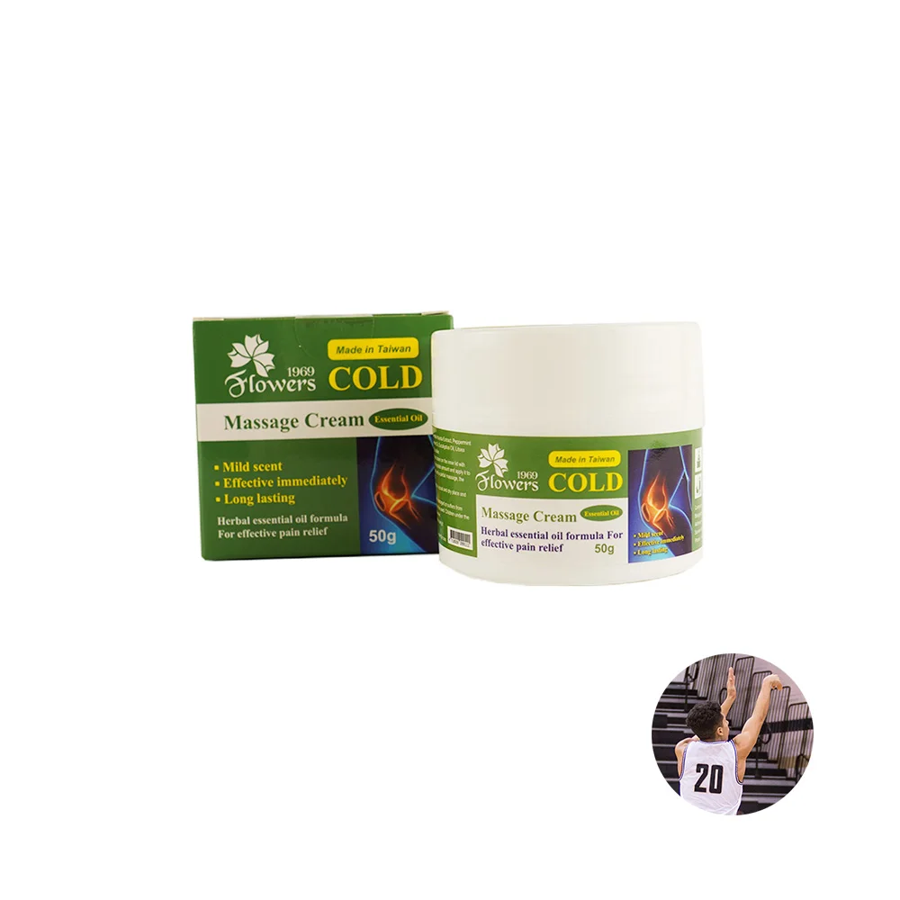 hot selling products MSDS Cold massage cream for relieving coccyx pain