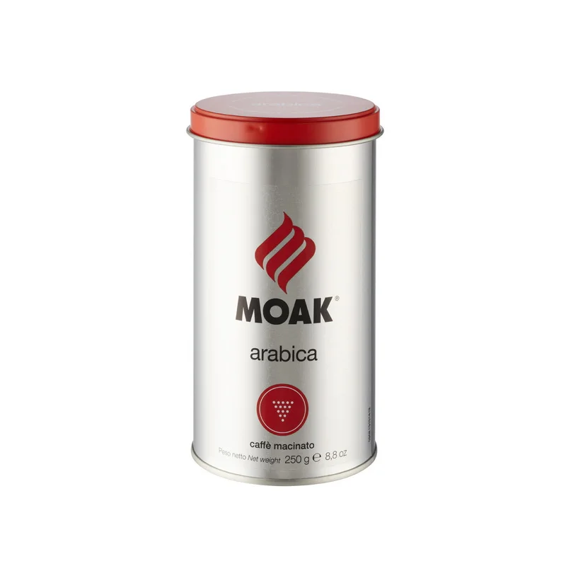 Finest rank wholesale premium Ground coffee tin 250 gr Arabica for export