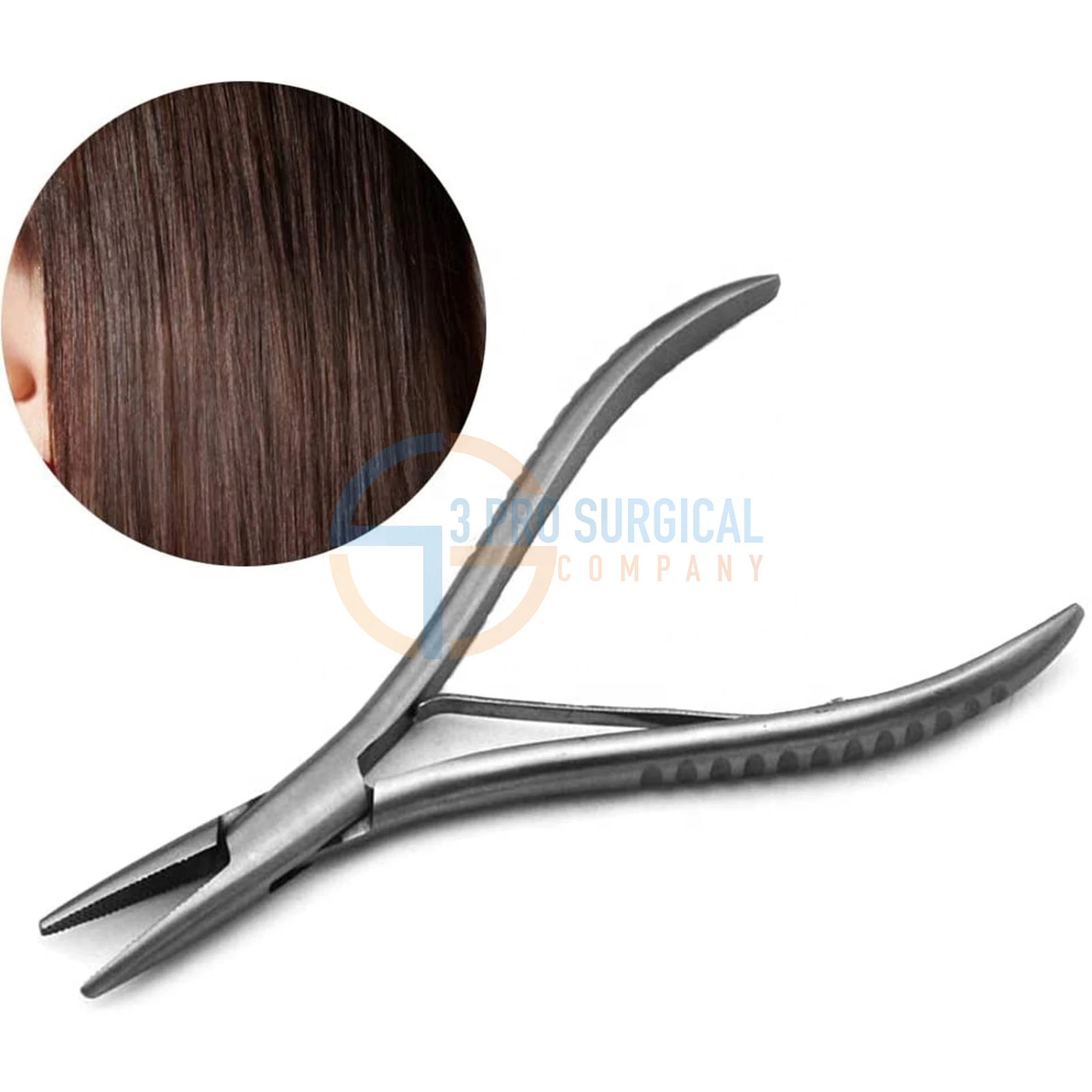 3 Pro плоские плоскогубцы для наращивания волос из нержавеющей стали Многофункциональные инструменты