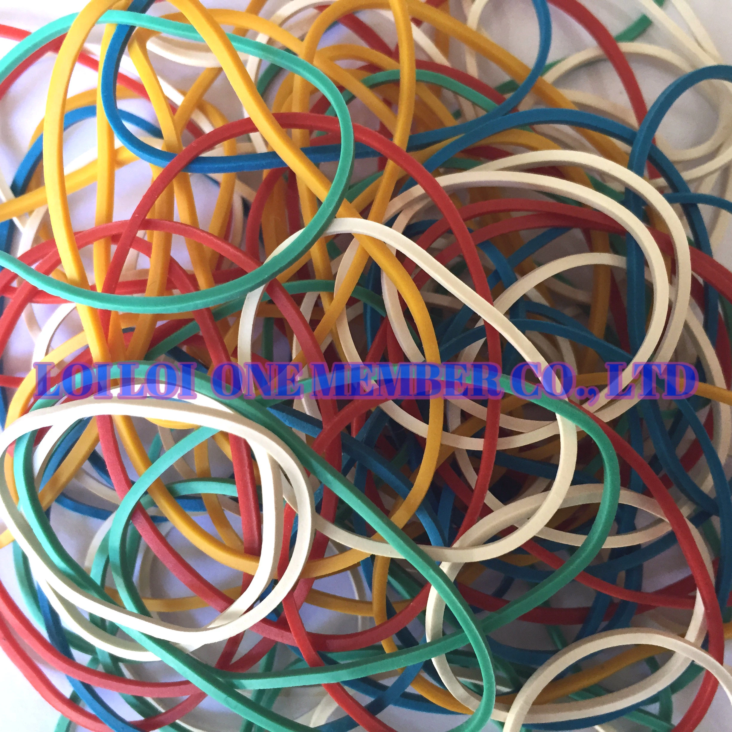 Горячая Распродажа, товары от производителей по низким синей резинкой для зеленый лук растительное используется в повседневном/Вьетнам поставщиков высокая эластичность военно-морской флот цветный резиновый ремешок