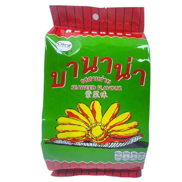 
 Банановые зажимы, Закуска со вкусом водорослей, Таиланд  