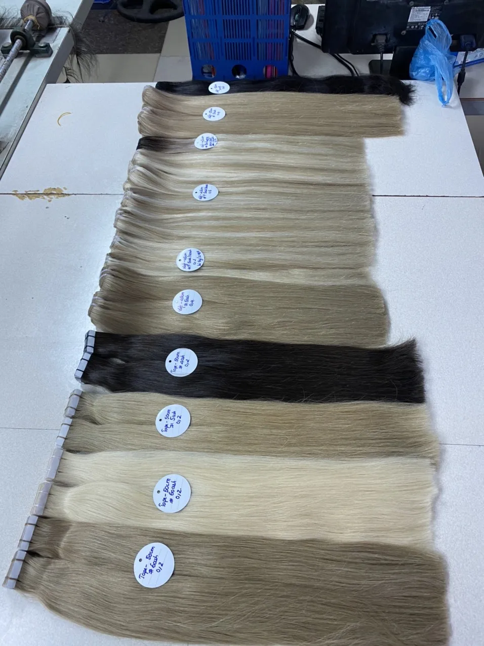 Прямые натуральные волосы пепепельный цвет 100% необработанные лучшее качество