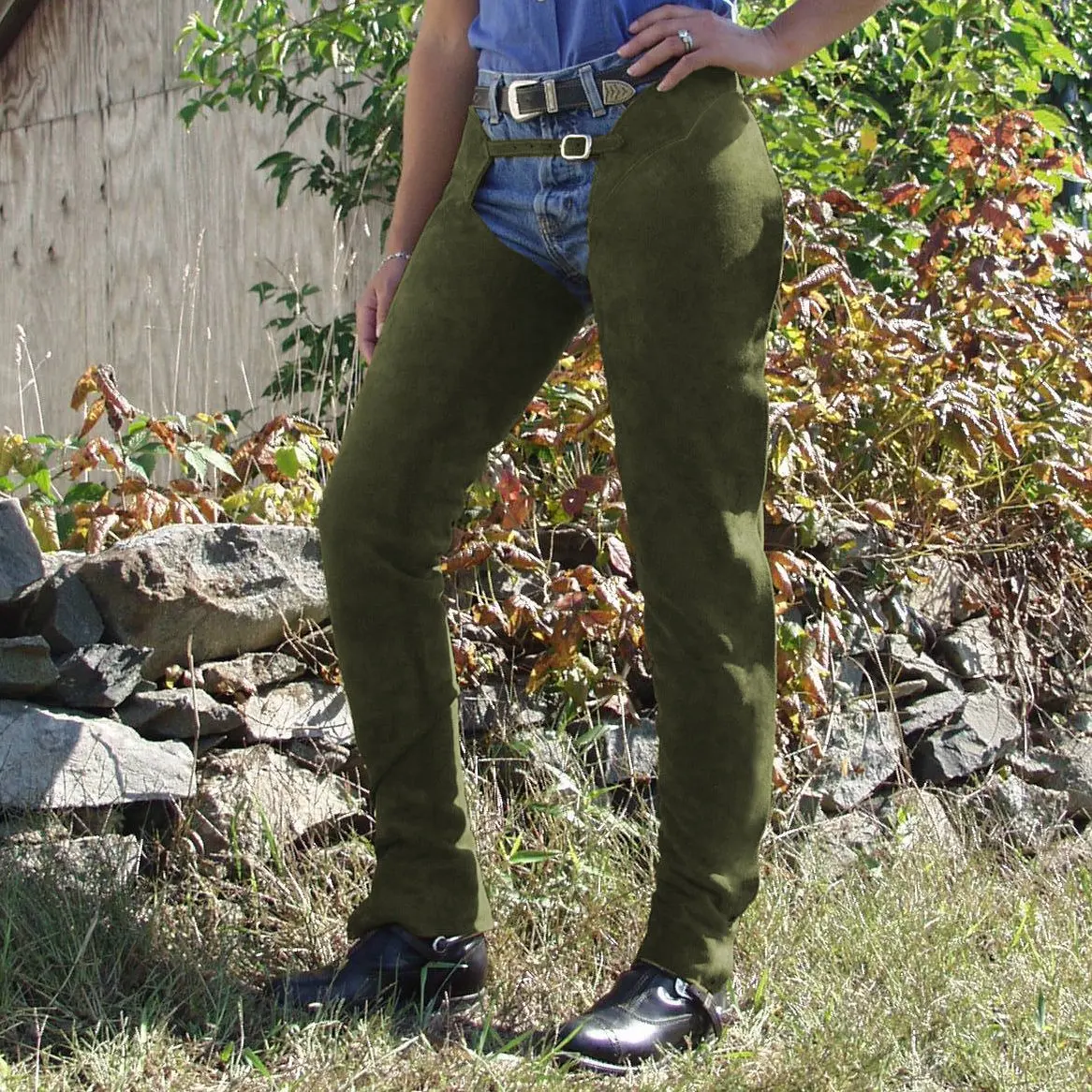 western leather chaps high quality low