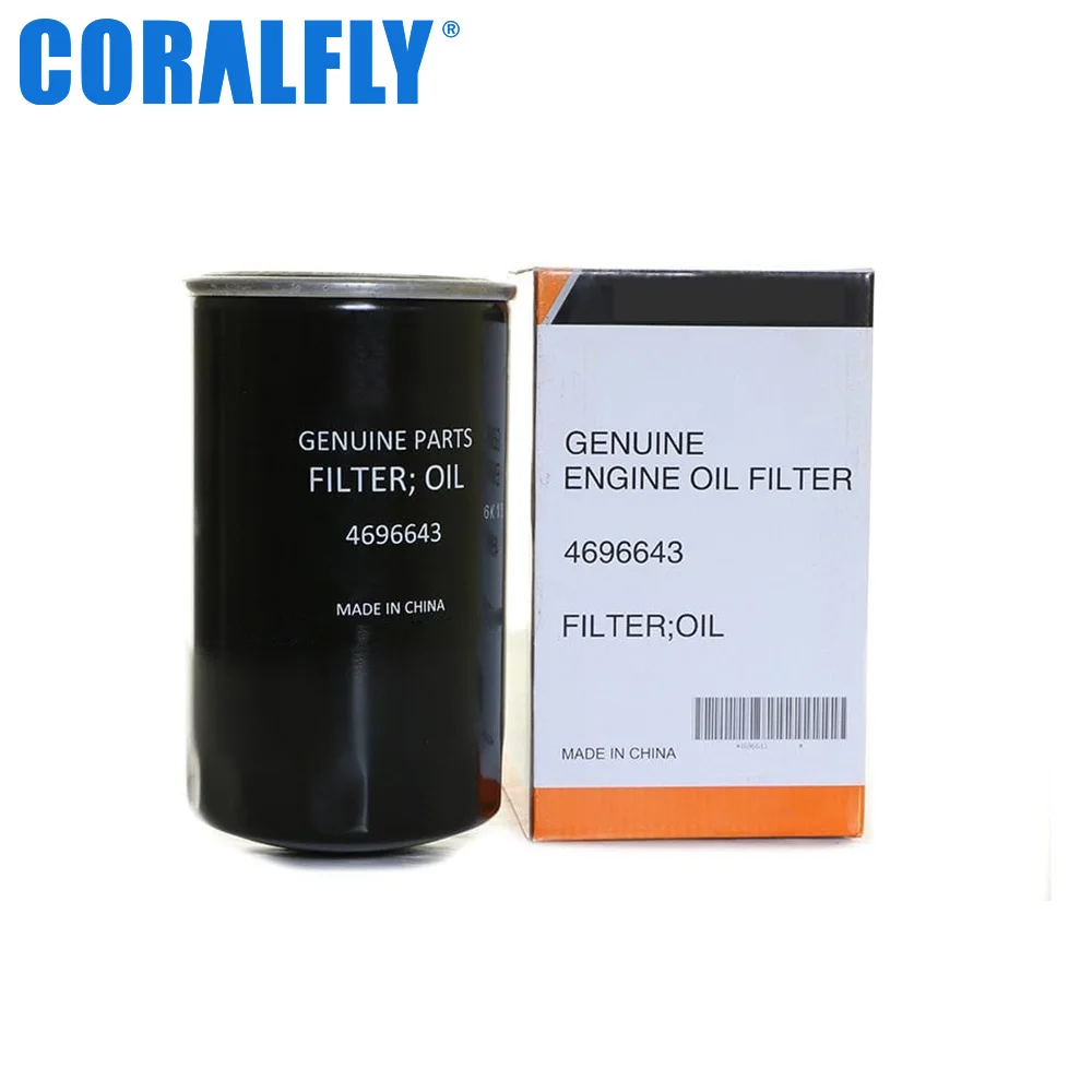 Масляный фильтр Coralfly 4630525 4630525HCS 4658521 4484495 4448336 для основного фильтра Hitachi ZX200