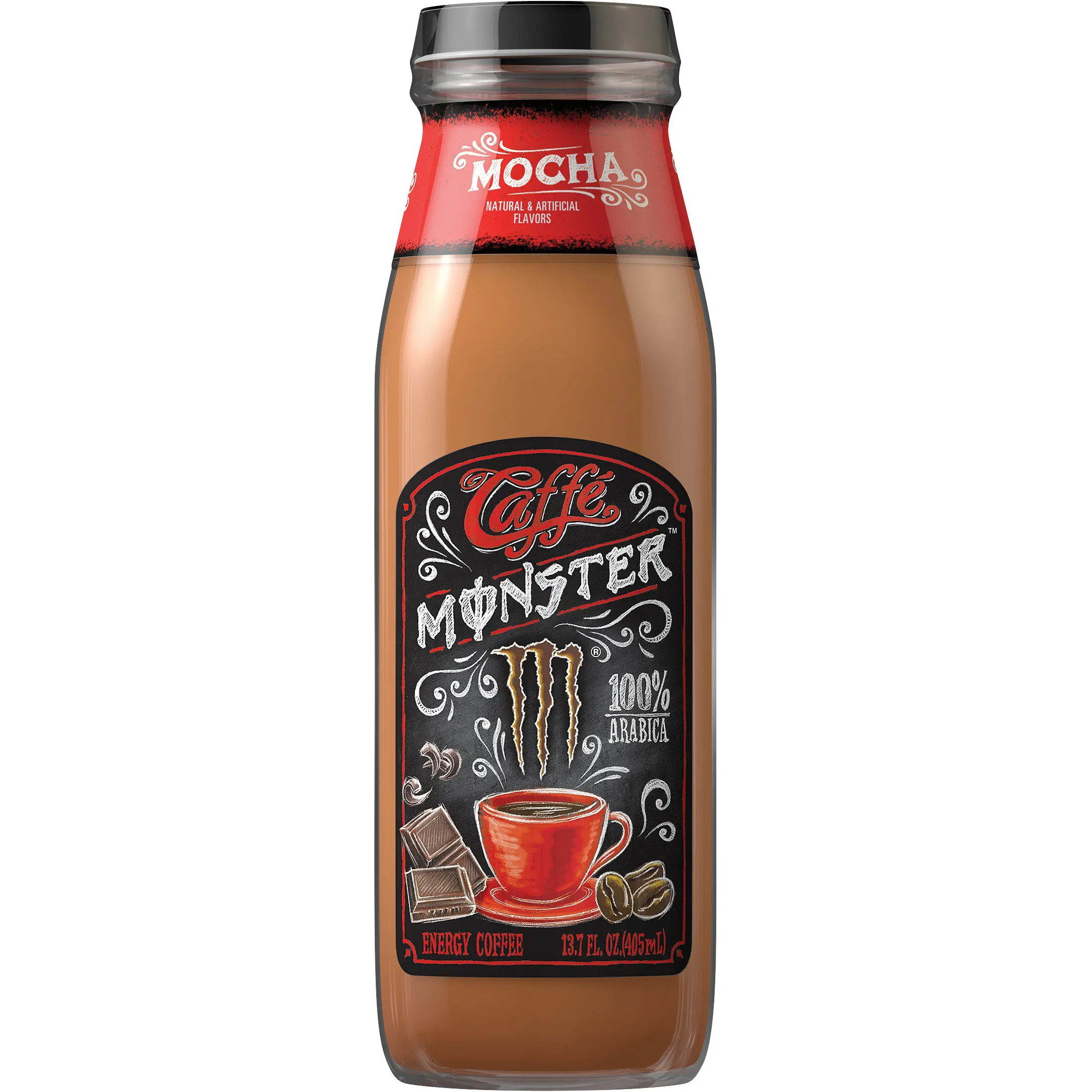 Monster Coffee Mocha 13.7 oz Energy Coffee