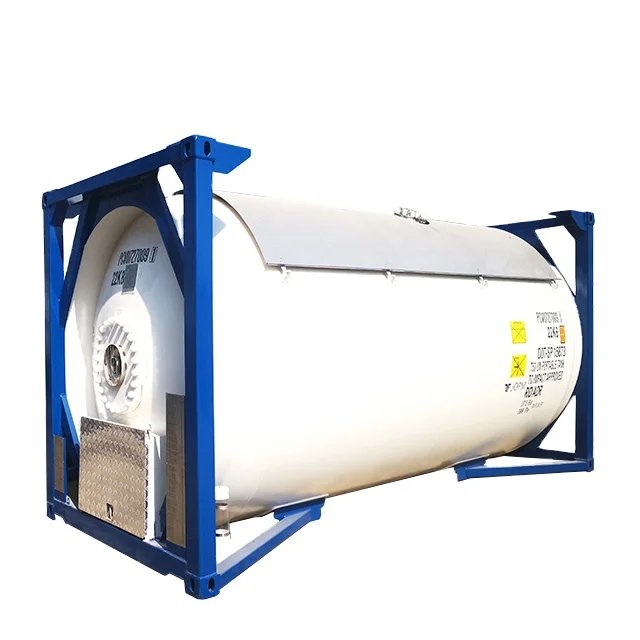 20ft 40ft Tank / Stainless Steel Liquid Storage ISO