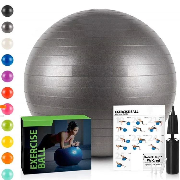 ECO-friendly Anti Burst Balance with Hand Pump yoga massage ball,yoga ball