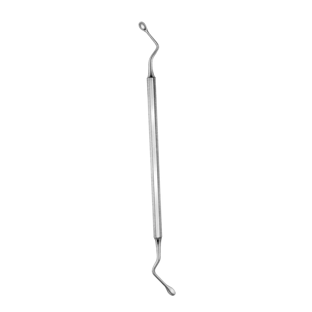 Stainless Steel Surgical Instruments Dental spoons tool Dental Surgical Bone Curette Double Ended Spoons