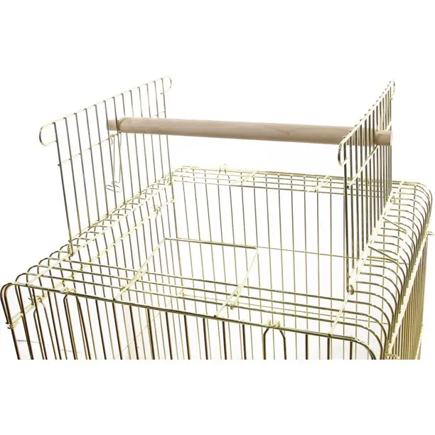 Large Comfortable Black Color Parrot Bird Cages With Breeding Door For Parrots Lovebird Pet Living House