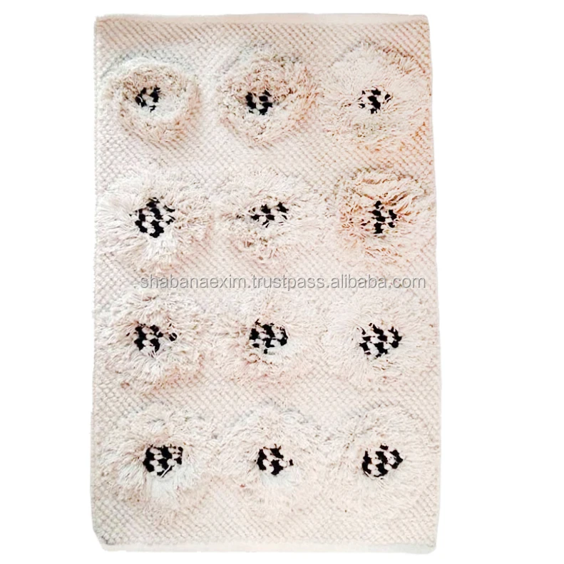 Decorative Indian Area Carpet Handmade Living Room Carpet Boho Rugs Home Decorative Mat High Embroidered Quality Rug from India