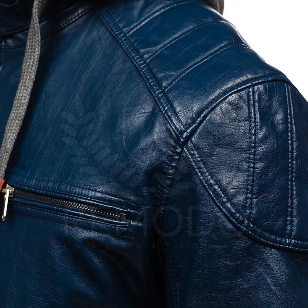 Leather Fashion Jackets Buffalo Cowhide Pakistan in Suede GENUINE Leather Shell Men Leather Fabric for Winter Custom Logo Print