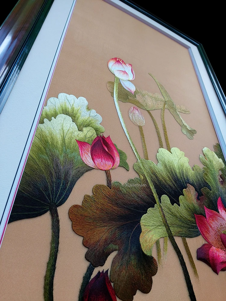 Летние ароматы для вышивки с использованием вьетнамской традиционной технологии ручной