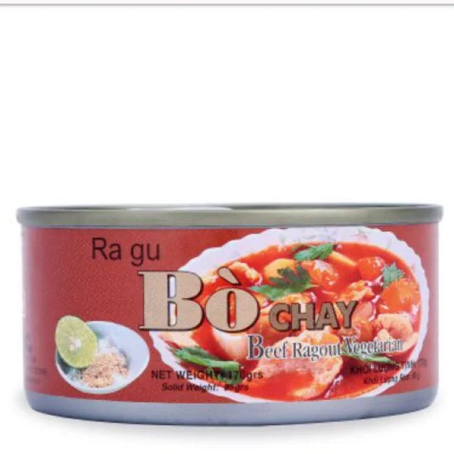 Vietnam Beef Ragour Vegetarian 170g FMCG products Wholesale Price l Vietnam Product l Top Product