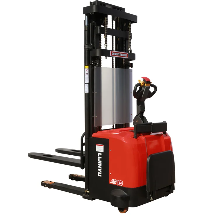 2T Economic Type with 5000mm lifting height stacker lift forklift Electric Pedestrian Stacker