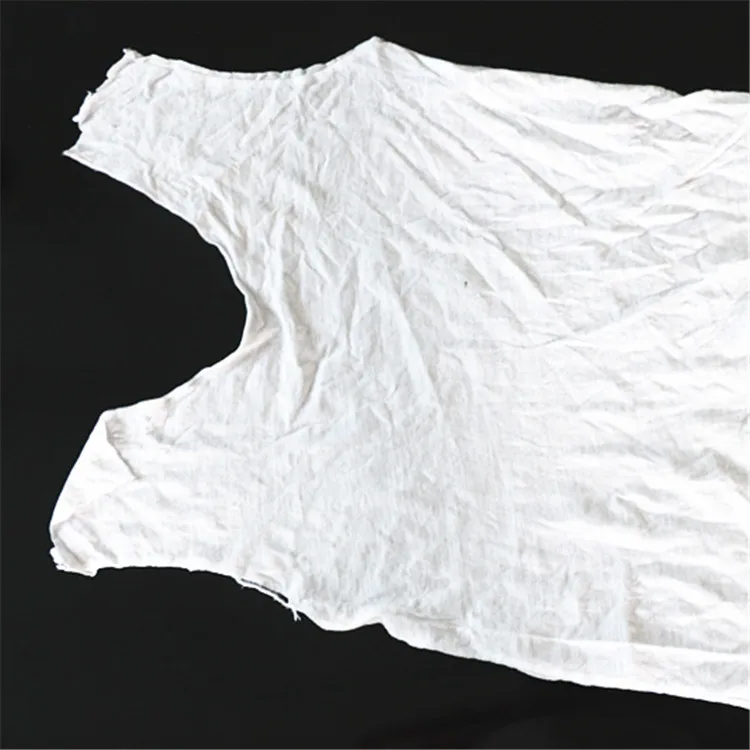 
white clean Multi-functional Comfortable Free sample white industrial rags 