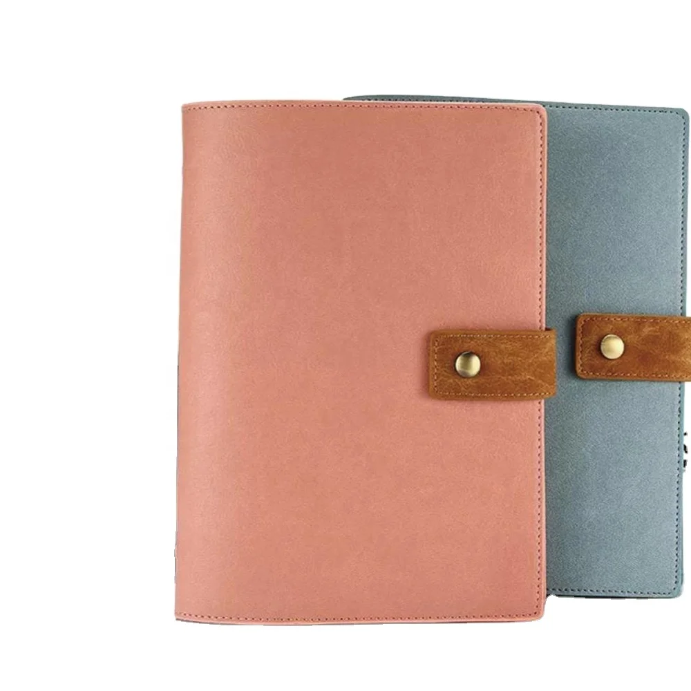 
A5 6 Ring Binder Case Sewing Binding Case Bound Notepad Hardcover Notebook Sewn 