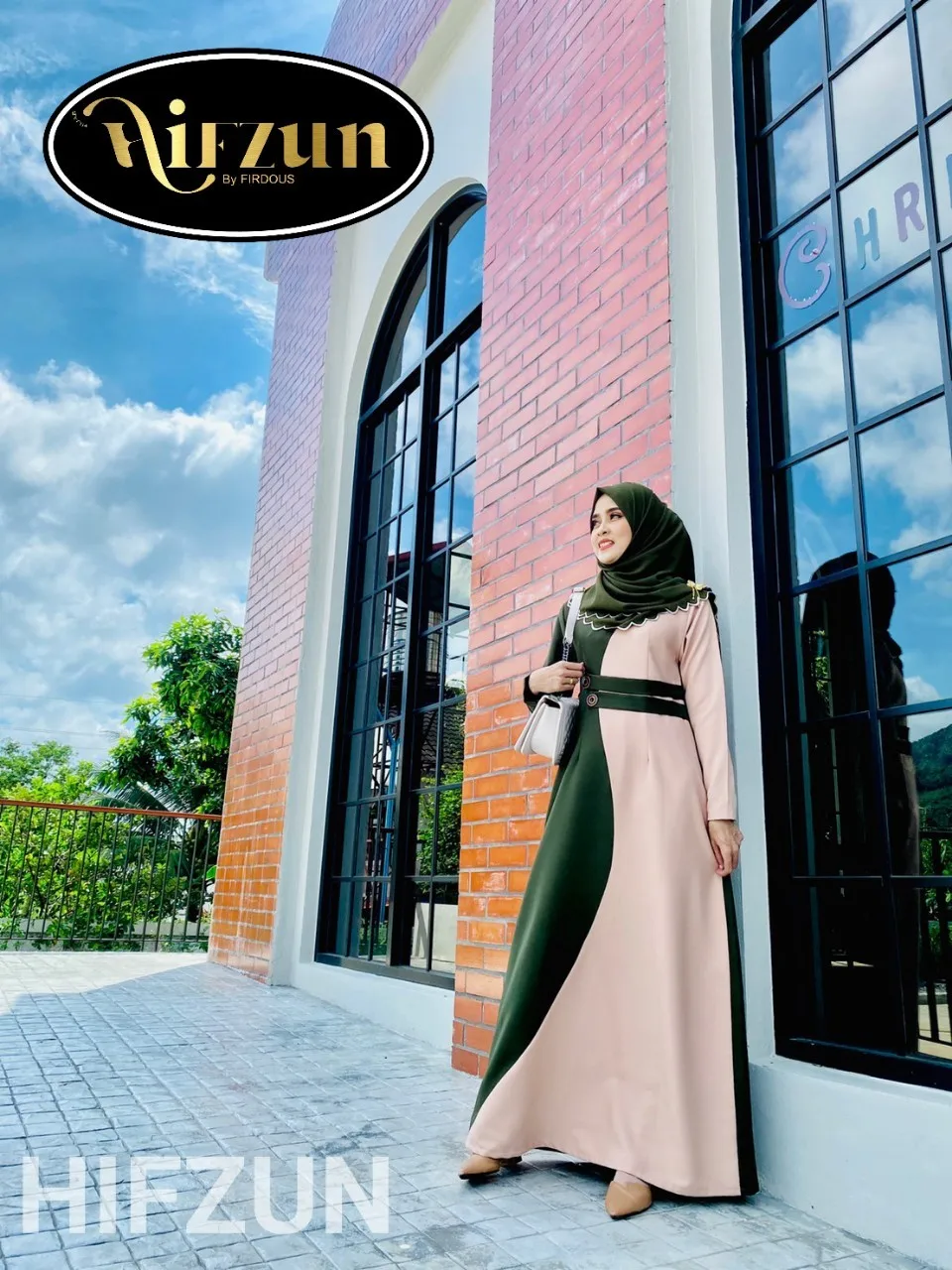 New Abaya Muslim Dress High Quality Polyester Dress  Fashion for Women New Type Islamic Clothing Casual Muslimah Dress